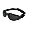 Ideal Safety Goggles with EVA Foam and Black Strap (Pack of 6) Global Vision Eyewear Corp. Smoke Tint 