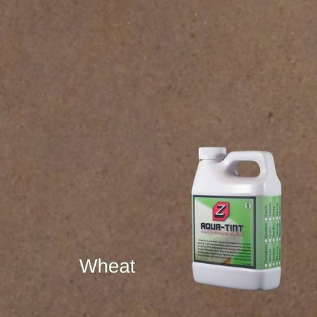 Z Aqua-Tint - Concrete Dye Concrete Countertop Solutions Wheat 1 Quart 