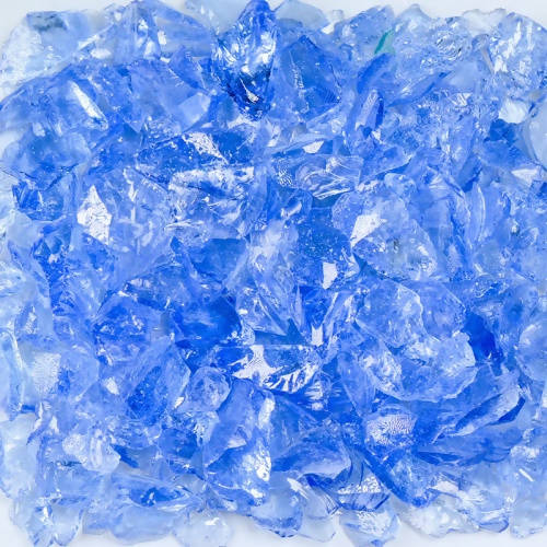 Light Blue Terrazzo Glass American Specialty Glass 1 Pound #1 