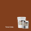 Endura E21 - Self-Leveling Epoxy Garage Floor Coating Duraamen Engineered Products Inc 1.25 Gallon Kit Terra Cotta 