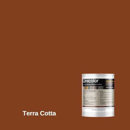 Unicolor - Colorants for Epoxy - 1 Quart Duraamen Engineered Products Inc Terra Cotta 