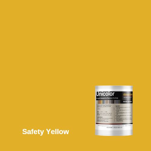 Unicolor - Colorants for Epoxy - 1 Quart Duraamen Engineered Products Inc Safety Yellow 