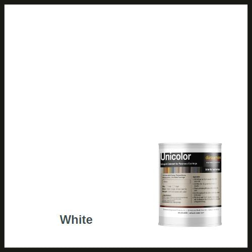 Unicolor - Colorants for Epoxy - 1 Quart Duraamen Engineered Products Inc White 