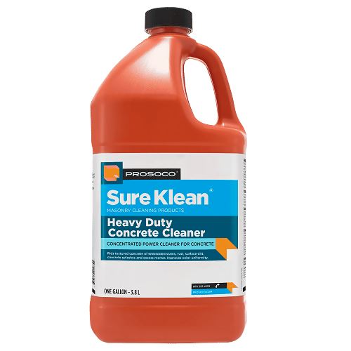 Sure Klean - Heavy Duty Concrete Cleaner Prosoco 
