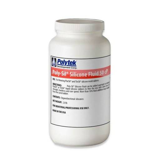 Silicone Fluid (50 cSt) Polytek Development Corp 2-lb unit 