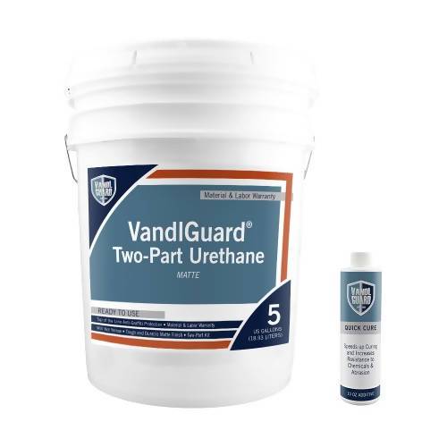 VandlGuard Two-Part Urethane Anti-Graffiti Coating with UV Protection Rainguard Pro 5 Gallons 