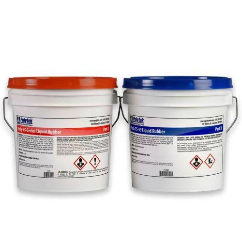 Poly 75-59 Liquid Rubber Polytek Development Corp 16-lb kit 