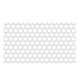 2" Hex - Concrete Stencil Decorative Concrete Impressions 