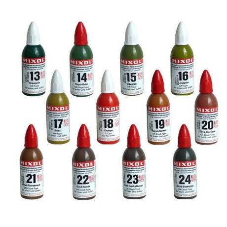 Mixol Universal Tints - 20ml Mixol 20ml Colors 13-24 