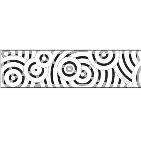 5.38" x 20" Oblio Trench Grate Iron Age Designs 