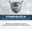 Stamp Shield - Penetrating & Chemically Reactive Stain Protection Trinic LLC 