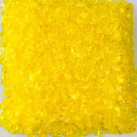 Chunky Yellow Terrazzo Glass American Specialty Glass 1 Pound #0 