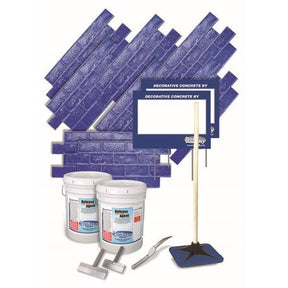 Running Bond Brick Texture Mat Kit for Stamped Concrete Tools Bon Tool 