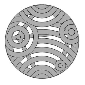 4" Diameter Oblio Catch Basin - Raw Finish (Heel Proof) Iron Age Designs 