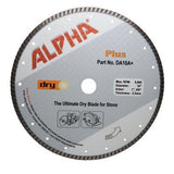 Alpha Plus Diamond Blades Alpha Professional Tools 10" 