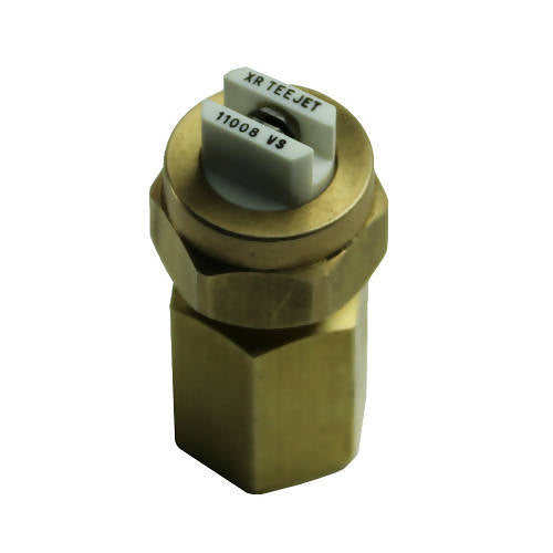 Stainless Tee Jet Fan Nozzle Assembly (Single with Brass Housing) Chapin International Inc 