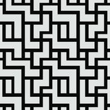 Labyrinth Brick Pattern - Adhesive-Backed Stencil supplies FloorMaps Inc. Positive 