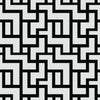 Labyrinth Brick Pattern - Adhesive-Backed Stencil supplies FloorMaps Inc. Positive 