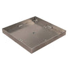 Square Aluminum Pan for Fire Pit Burners Warming Trends 