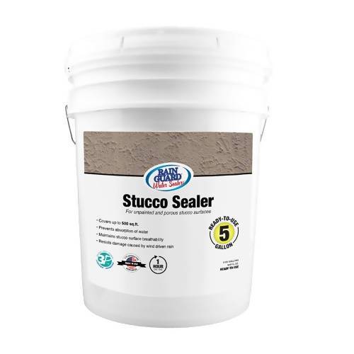 Stucco Sealer- Ready to Use Rainguard Pro 5 Gallons 