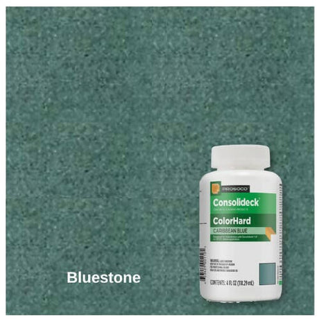 ColorHard - One-Step Color & Hardener for Concrete Floors - 4 oz Prosoco Bluestone 