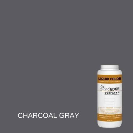 Liquid Color Pigments - 32 oz Stone Edge Surfaces Charcoal 