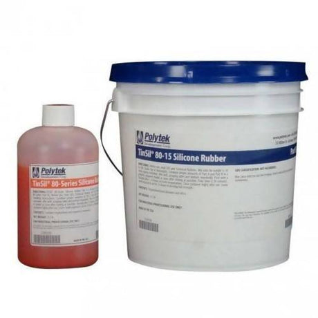 TinSil® 80-15 Silicone Rubber Polytek Development Corp 9-lb Kit 