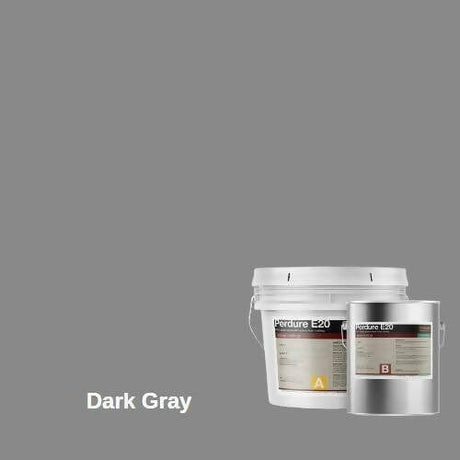 Perdure High-build Epoxy Coating Kit - 250 Square Foot Duraamen Engineered Products Inc Perdure U45 - Polyurethane Matte Dark Gray 