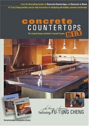Concrete Countertops DIY with Fu-Tung Cheng (DVD) Media Concrete Decor RoadShow 