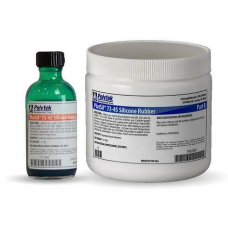 PlatSil 73-45 Silicone Rubber Polytek Development Corp 1-lb kit 