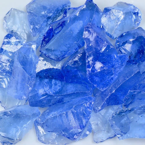 Light Blue Terrazzo Glass American Specialty Glass 1 Pound #3 