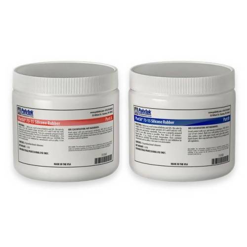 PlatSil® 73-15 Silicone Rubber Polytek Development Corp 2-lb Kit 