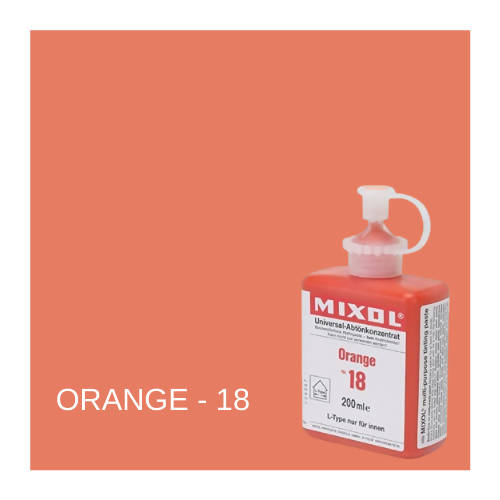 Mixol Universal Tints - 200ml Mixol 200ml Orange 