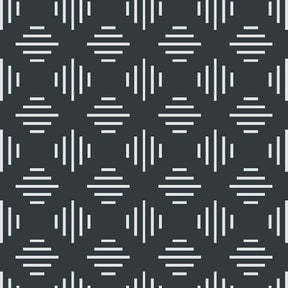 Geometric Line Pattern - Adhesive-Backed Stencil supplies FloorMaps Inc. Negative 