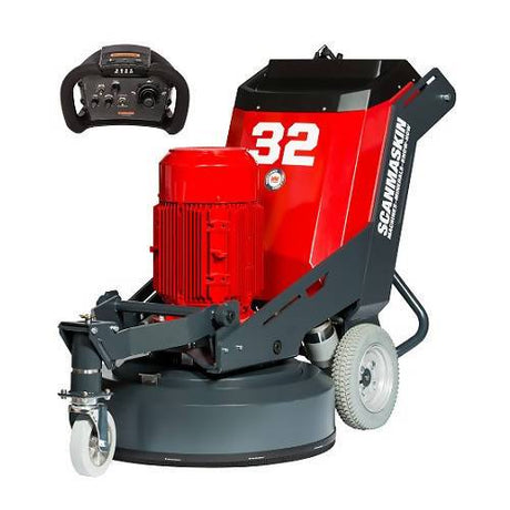 Scanmaskin 32 World Series Remote Controlled Concrete Grinder Scanmaskin USA Inc. 