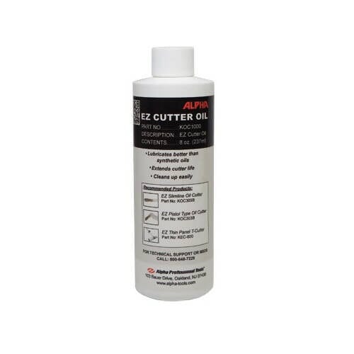 EZ Cutter Oil - 8oz. Alpha Professional Tools 
