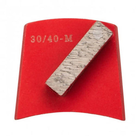 Fast Change - Single Bar Segments Syntec Diamond Tools Medium Bond (Red) 6 Grit 