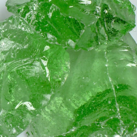 Crystal Green Landscape Glass American Specialty Glass 1 Pound Large 