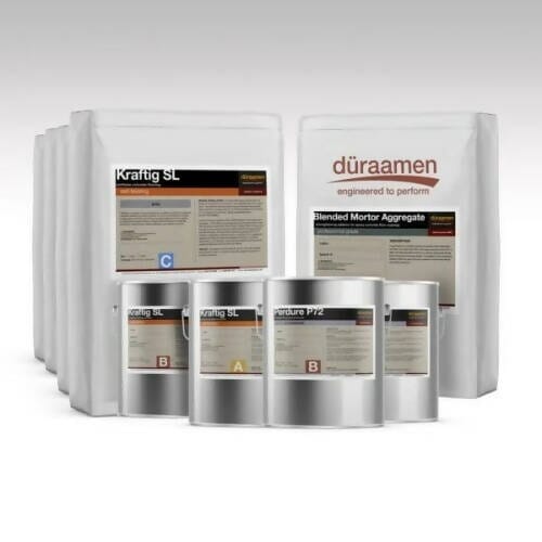 Kraftig Urethane Modified Concrete Floor Kit - 1000 Square Feet Duraamen Engineered Products Inc 