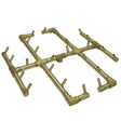 240K BTU 19.5" x 21.5" Original Brass Burner for Firepits Warming Trends 