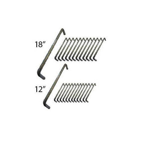 Concrete Staple - 12" / 18" - Combo - 12 pc. each The Concrete Staple 