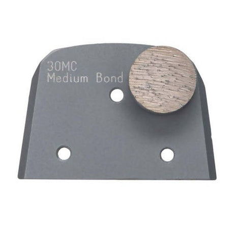 Slim Fit Diamond Tooling - Single Round Segments Syntec Diamond Tools Medium Bond (Gray) 16 to 20 Grit 