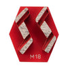 ITS Diamond Tooling - Double S Segments - Medium Bond - 30/40 Grit Syntec Diamond Tools 