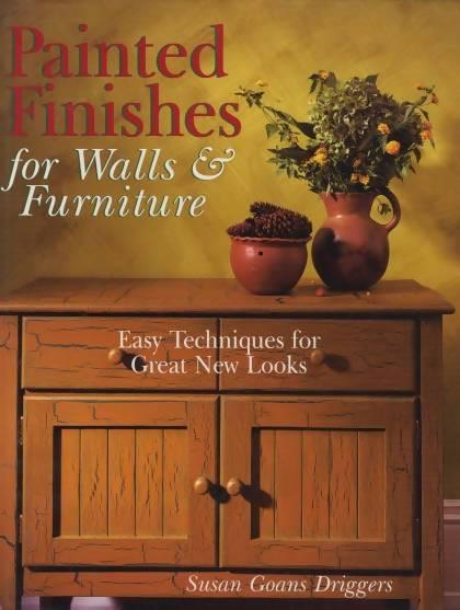 Painted Finishes for Walls & Furniture by Susan Goans Driggers Media Concrete Decor RoadShow 