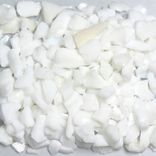 Chunky White Terrazzo Glass American Specialty Glass 1 Pound #1 