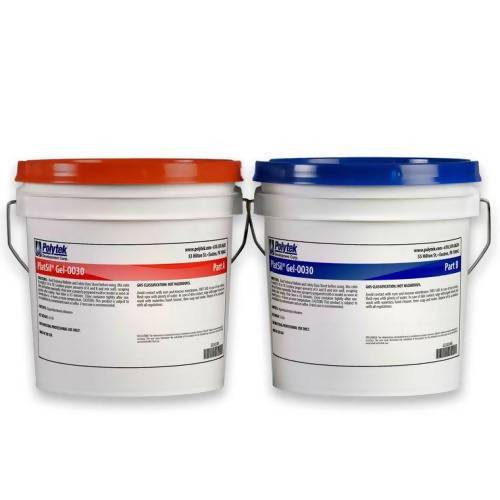 PlatSil Gel-0030 Silicone Rubber Polytek Development Corp 16-lb kit 