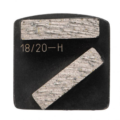 Uni Lock Diamond Tooling - Double Diamond Segments Syntec Diamond Tools Hard Bond (Black) 6 Grit 