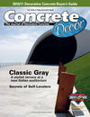 Vol. 10 Issue 4 - May/June 2010 Back Issues Concrete Decor Marketplace 