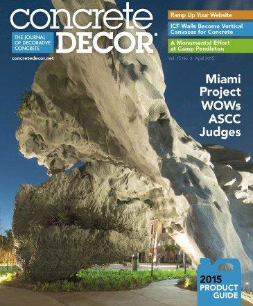 Vol. 15 Issue 3 - April 2015 Back Issues Concrete Decor Store 