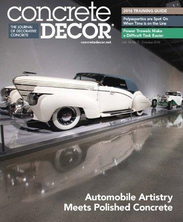Vol. 16 Issue 7 - October 2016 Back Issues Concrete Decor Store 